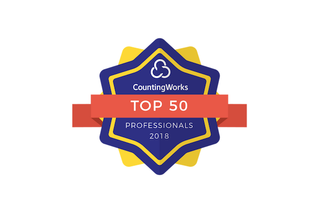 Introducing the CountingWorks Top 50 Accounting Professionals of 2018 (US)