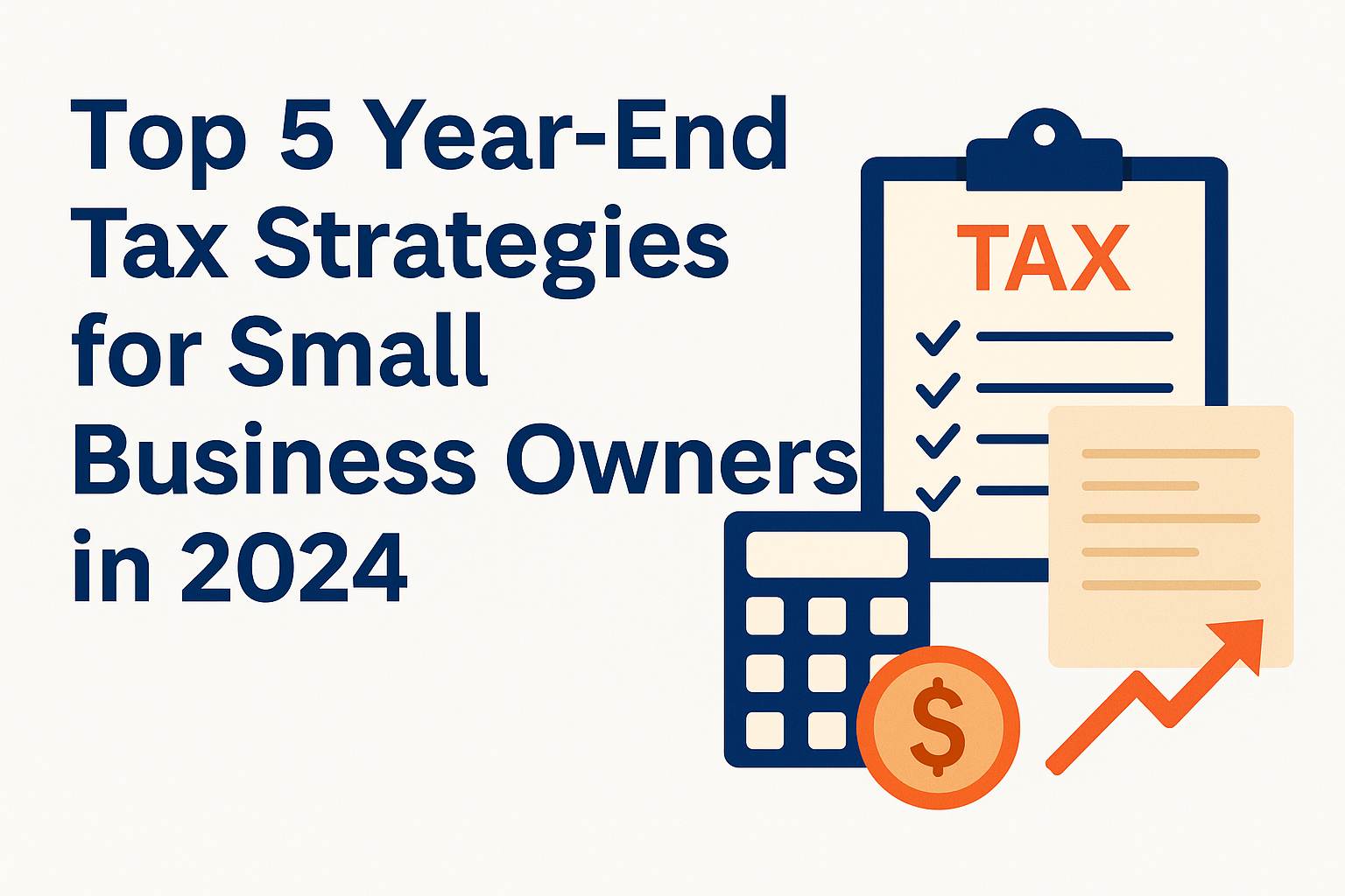 Top 5 Year-End Tax Strategies for Small Business Owners in 2025